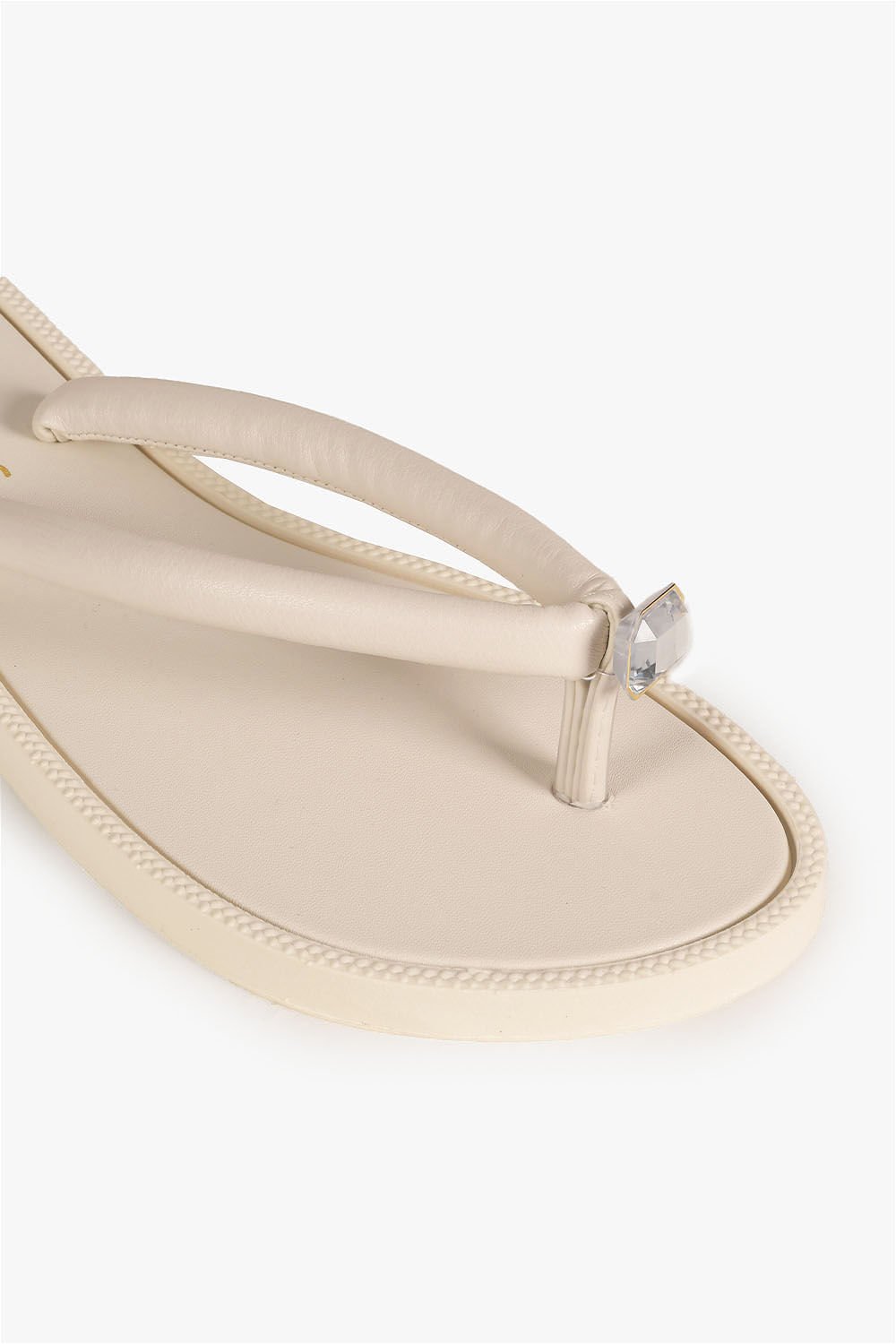 Rasteira Feminina Costes Karol Off White 2
