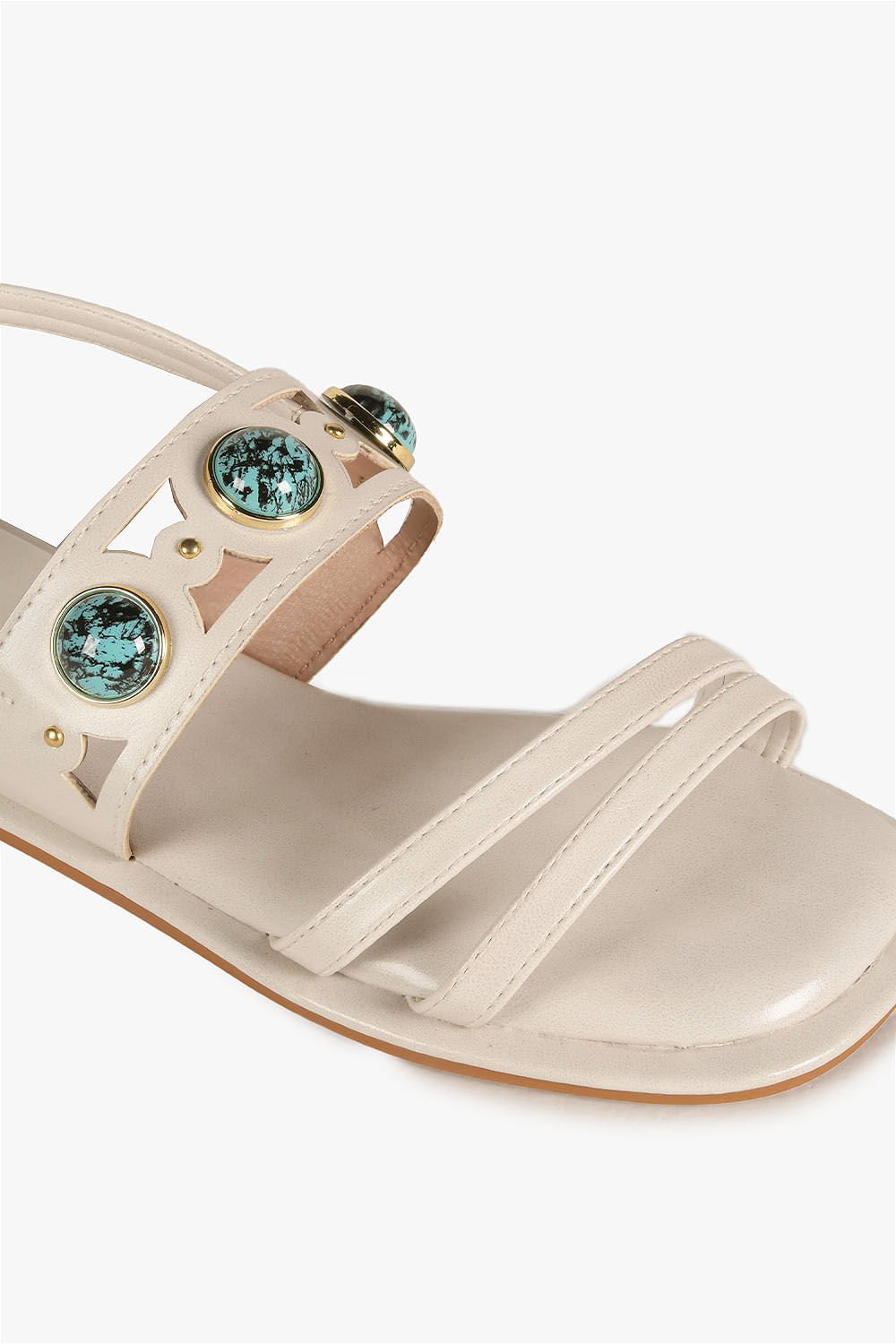 Rasteira Feminina Mundial Joyci Off White 2