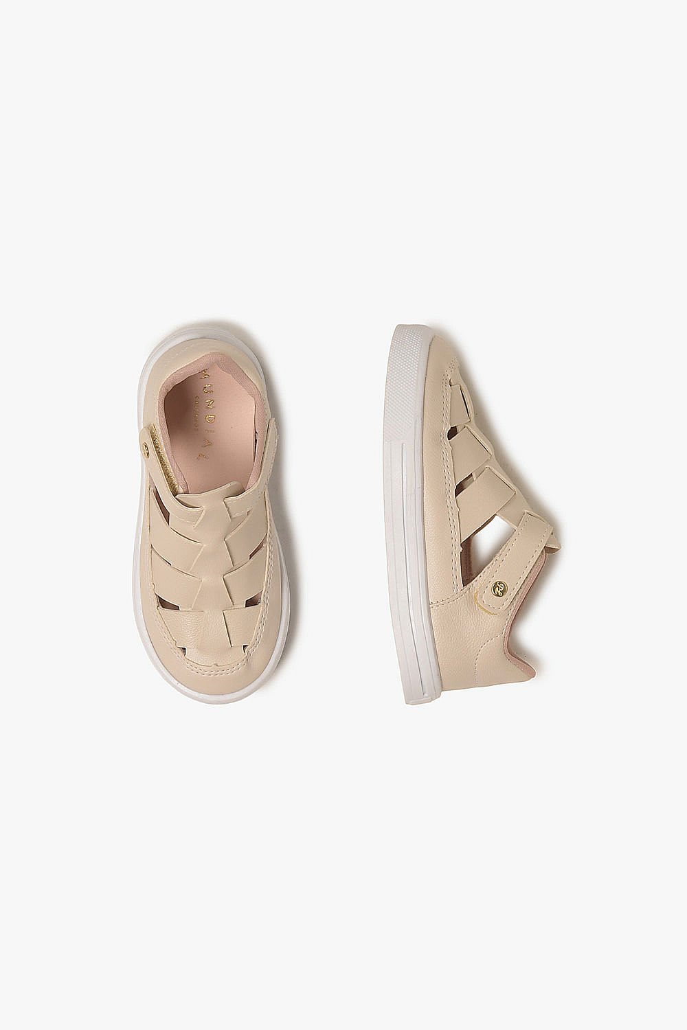 Tênis Infantil Pekilili Isa Off White 3
