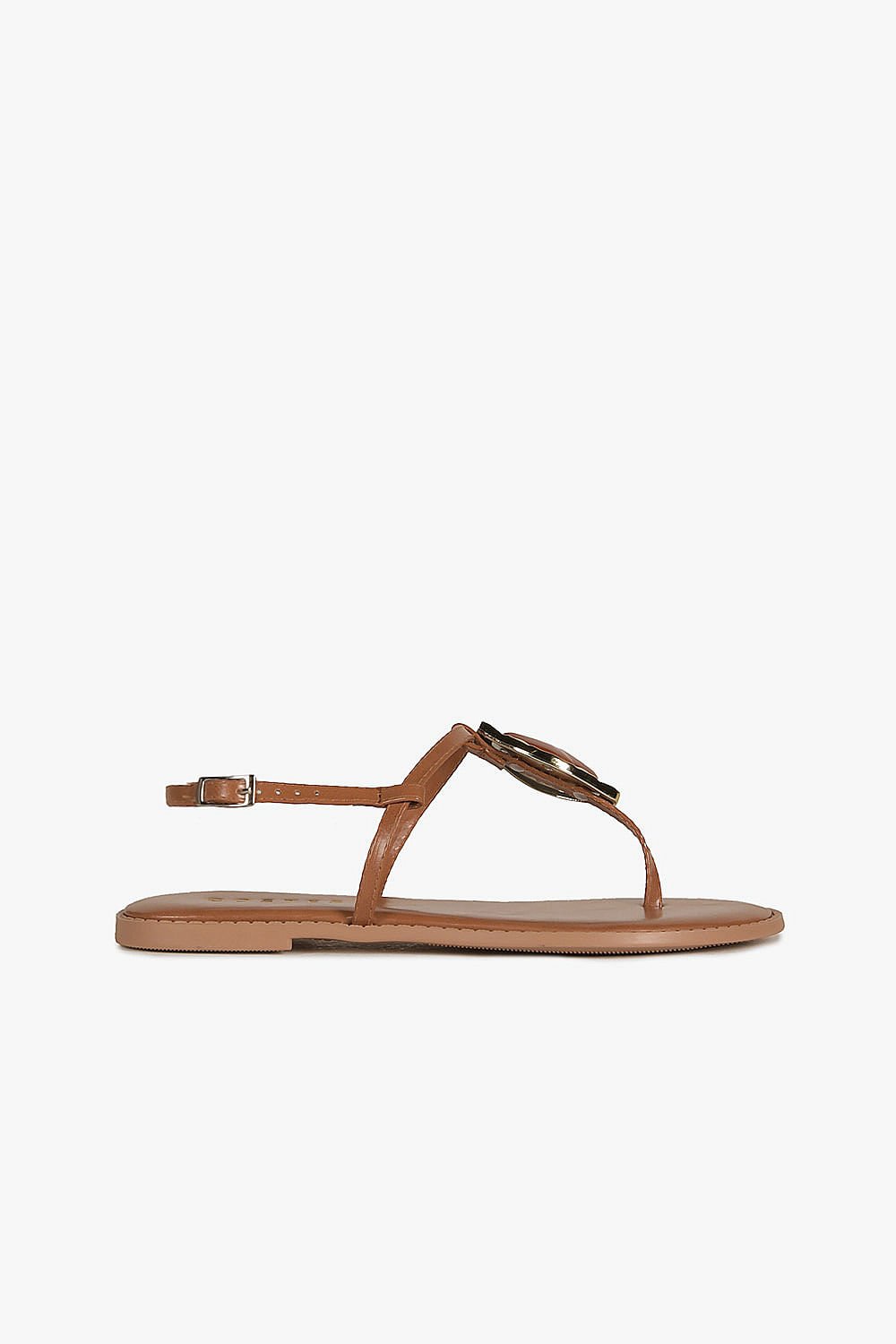 Rasteira Feminina Costes Phelicia Caramelo 3
