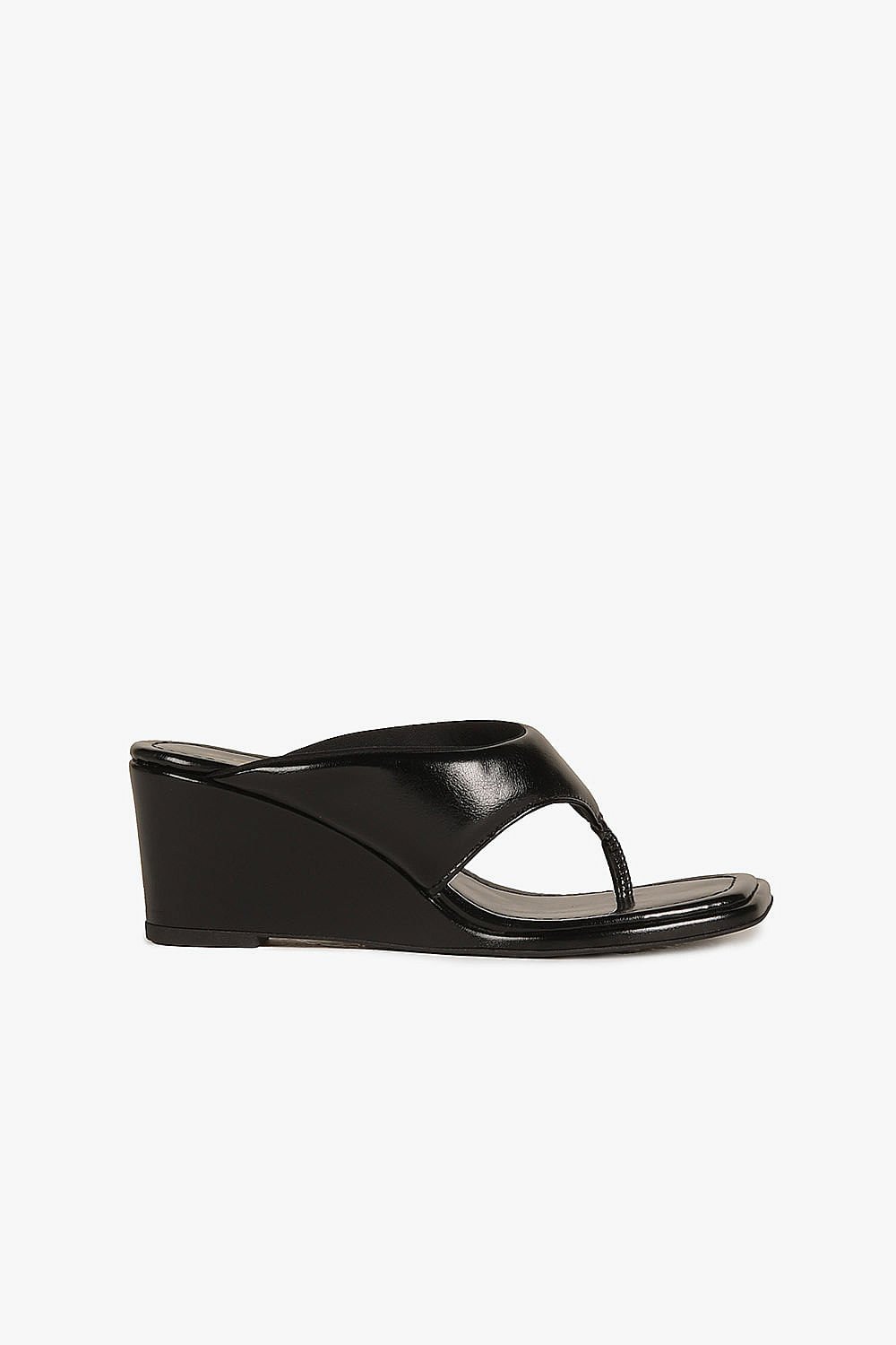 Sandália Feminina Anabela Costes Aster Preto 4
