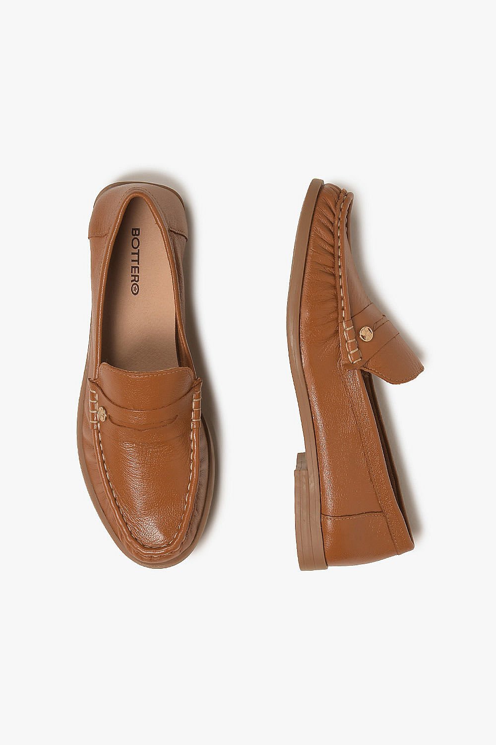 Mocassim Feminino Bottero Daniella Marrom 3