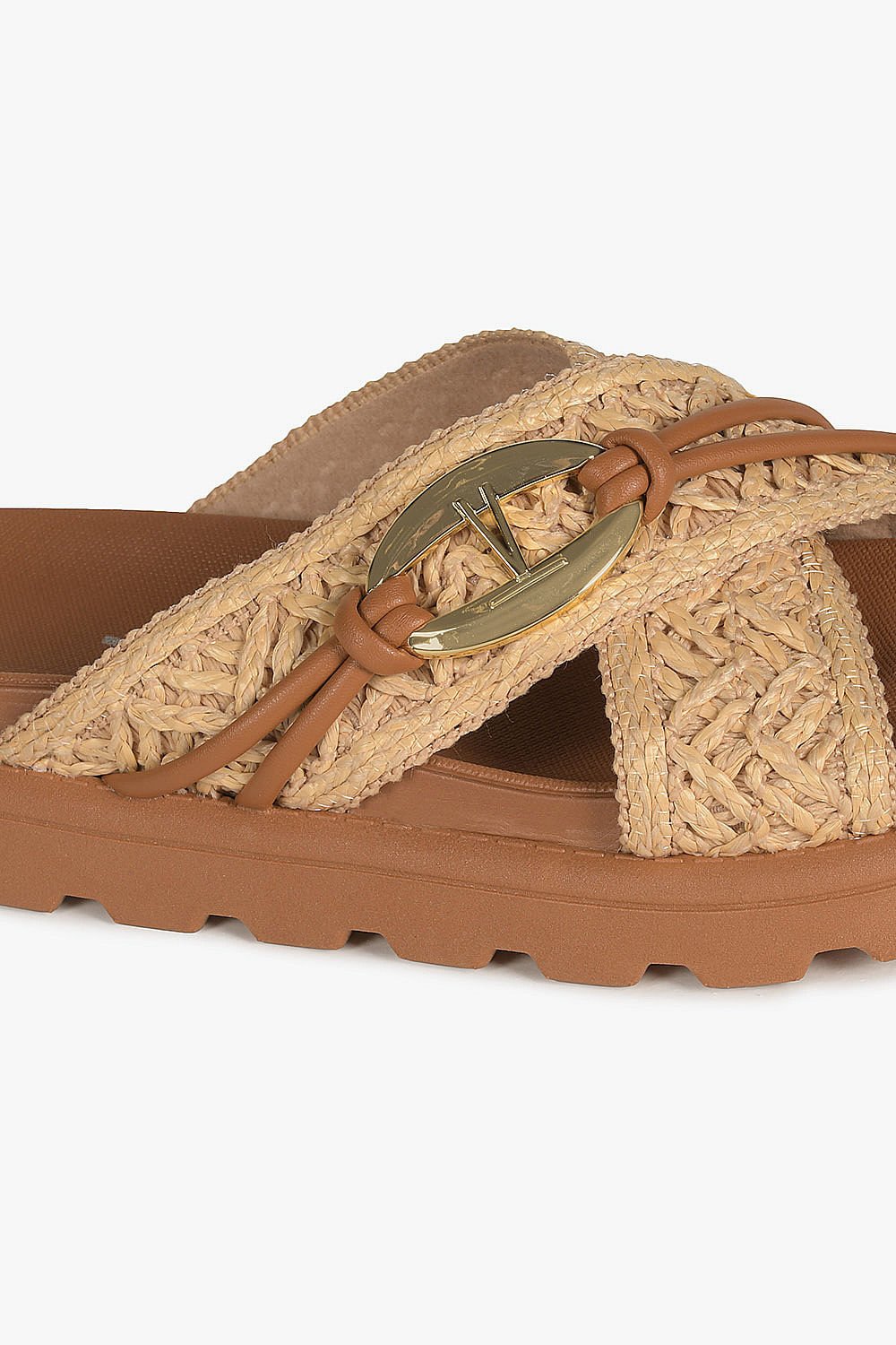 Papete Feminina Vizzano Sintia Bege 2