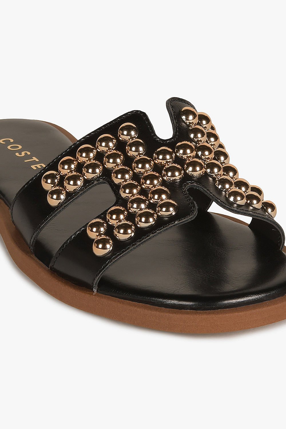 Rasteira Feminina Costes Heloise Preto 2