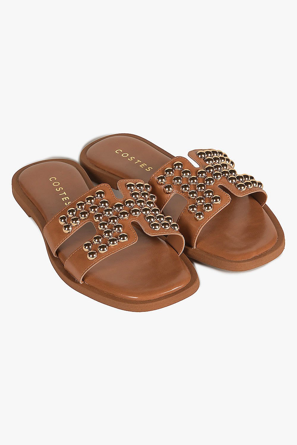 Rasteira Feminina Costes Heloise Marrom 4