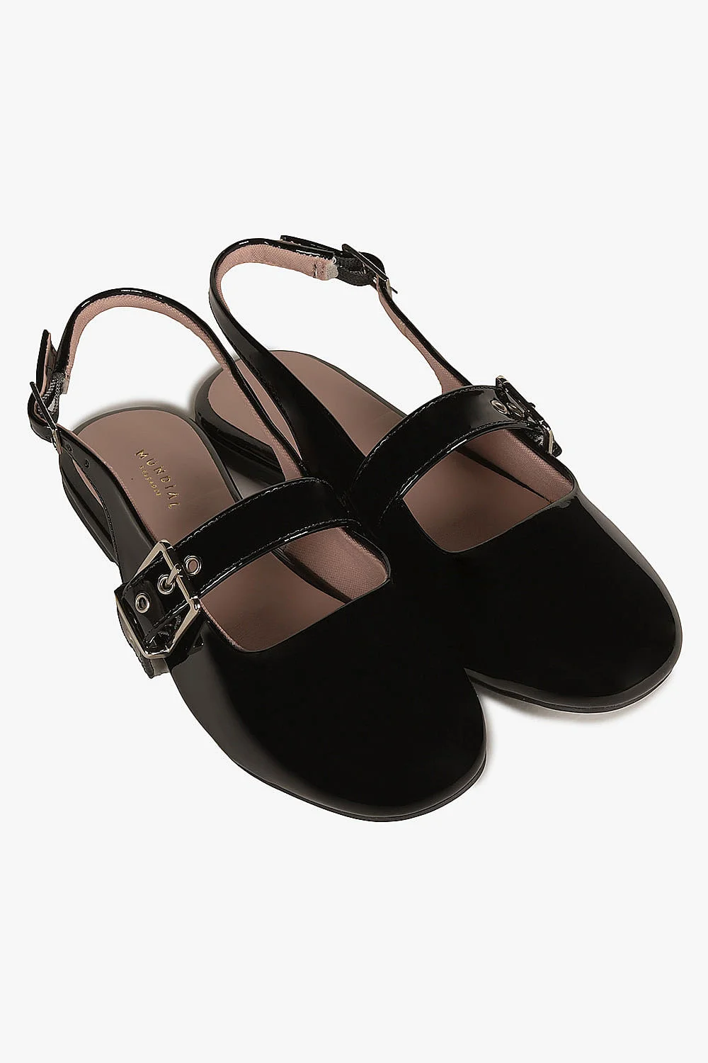 Sapato Slingback Infantil Mundial Bea Preto 4