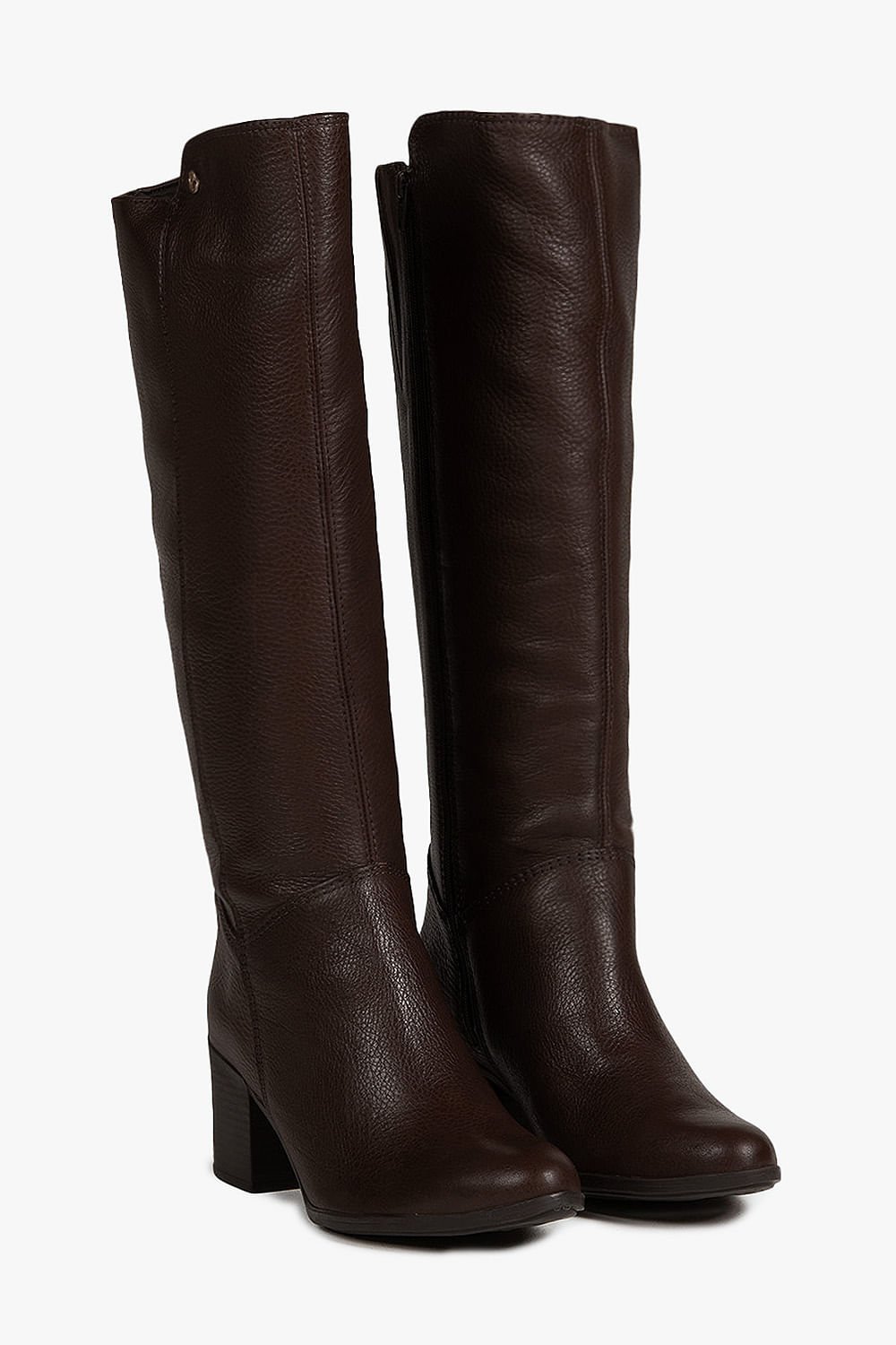 Bota Feminina Cano Longo Bottero Maiara Café 3