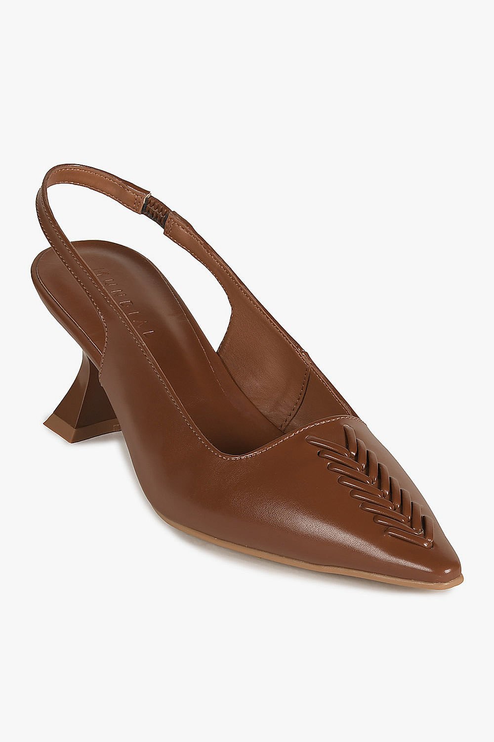 Scarpin Feminino Slingback Mundial Suzane Marrom 4
