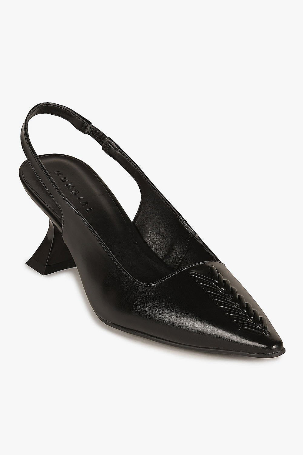 Scarpin Feminino Slingback Mundial Suzane Preto 4
