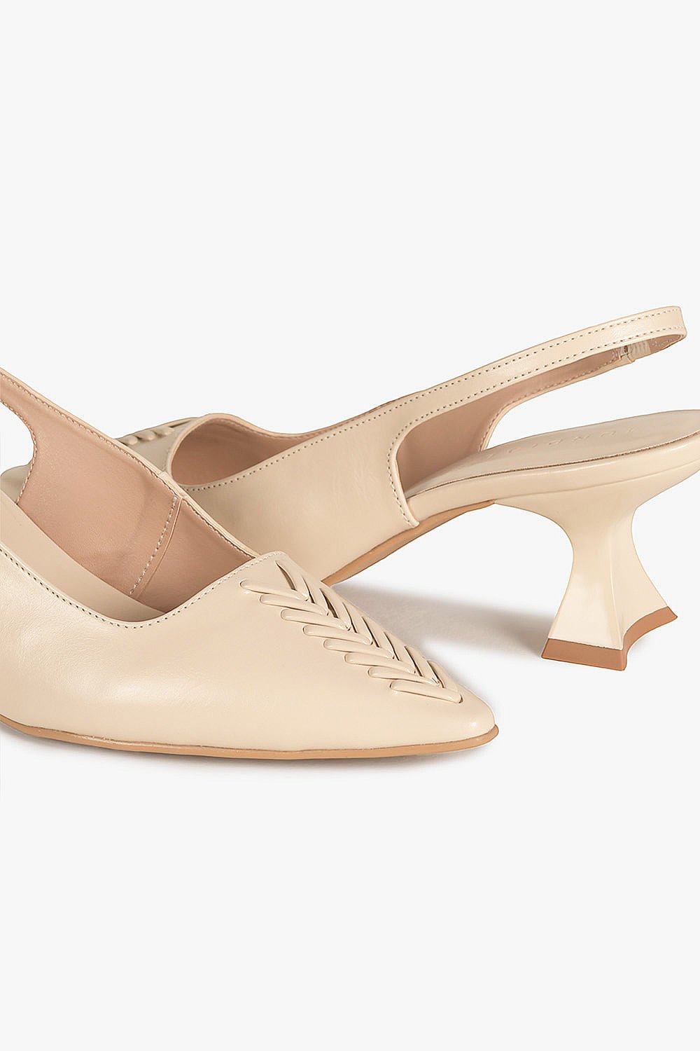 Scarpin Feminino Slingback Mundial Suzane Bege 2
