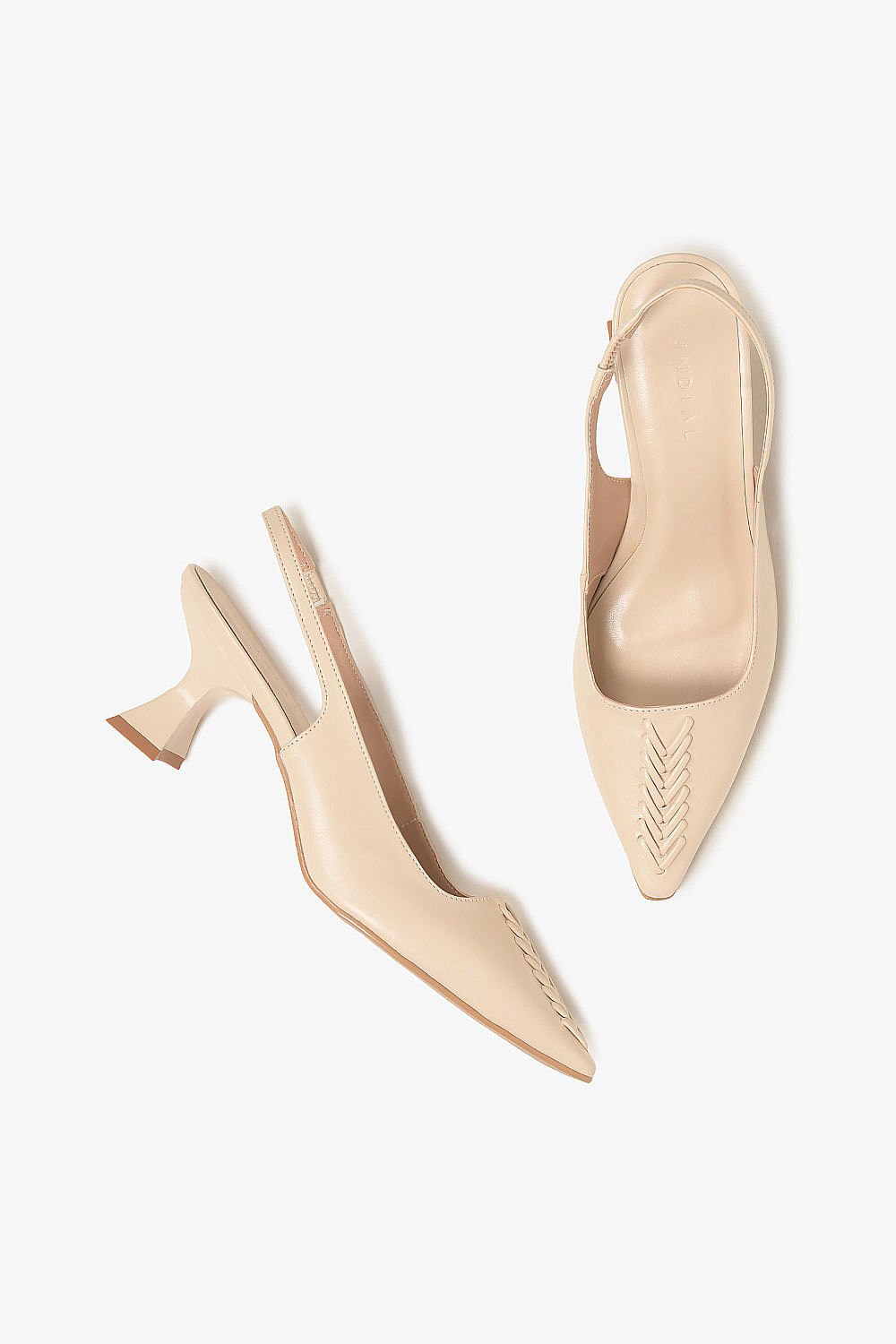 Scarpin Feminino Slingback Mundial Suzane Bege 3