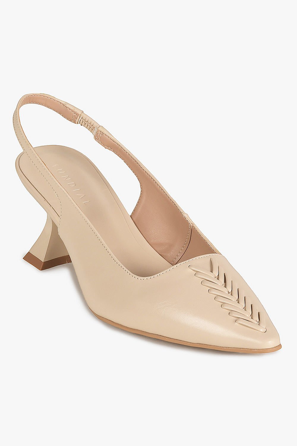 Scarpin Feminino Slingback Mundial Suzane Bege 4