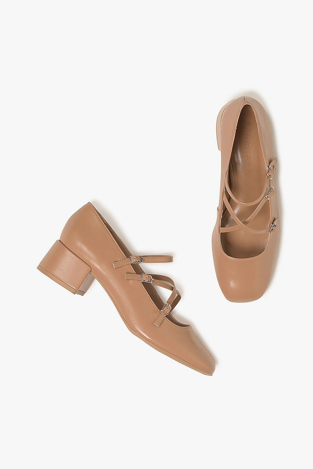 Sapato Feminino De Boneca Mundial Kiara Marrom 3