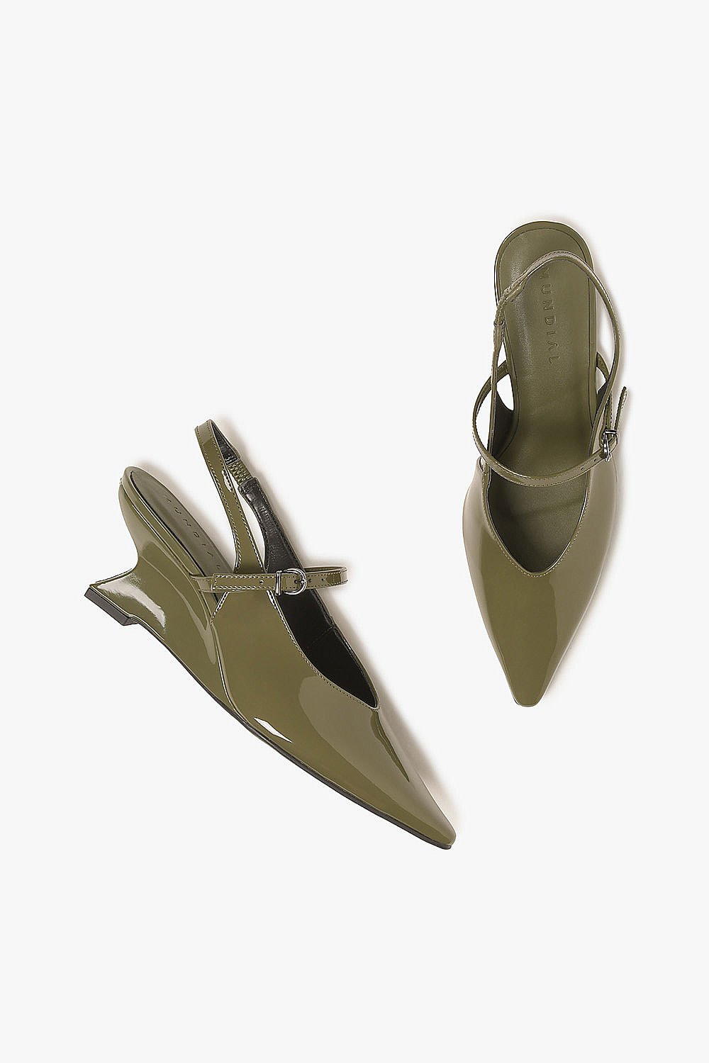 Sapato Feminino Salto Alto Mundial Lilla Verde 3