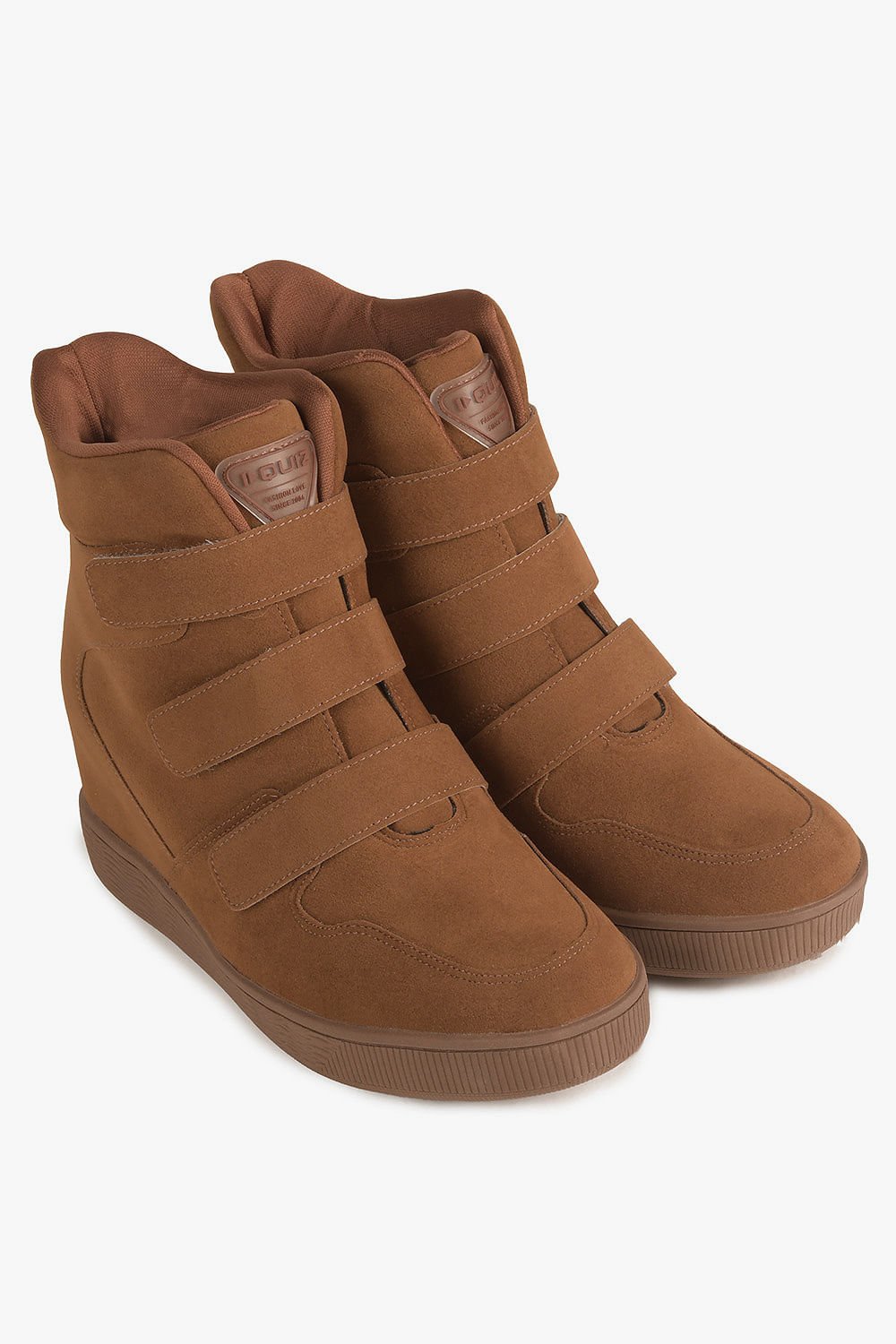 Tênis Sneaker Feminino QUIZ Kora Caramelo 3
