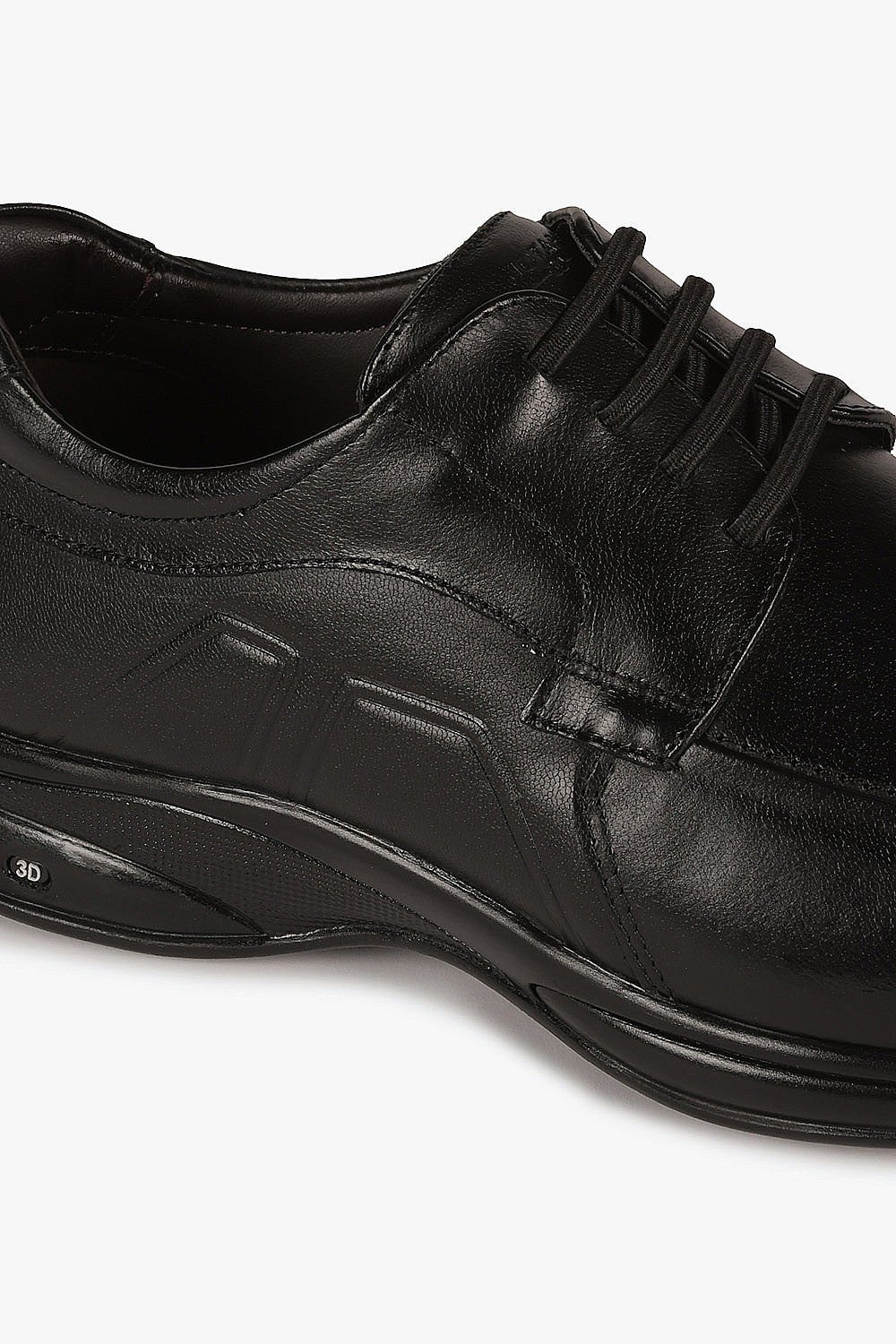 Sapato Social Masculino 3D Double Air Jota Pe Preto 2