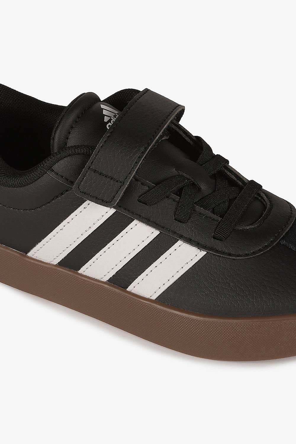 Tênis Adidas VL Court Infantil Preto 2