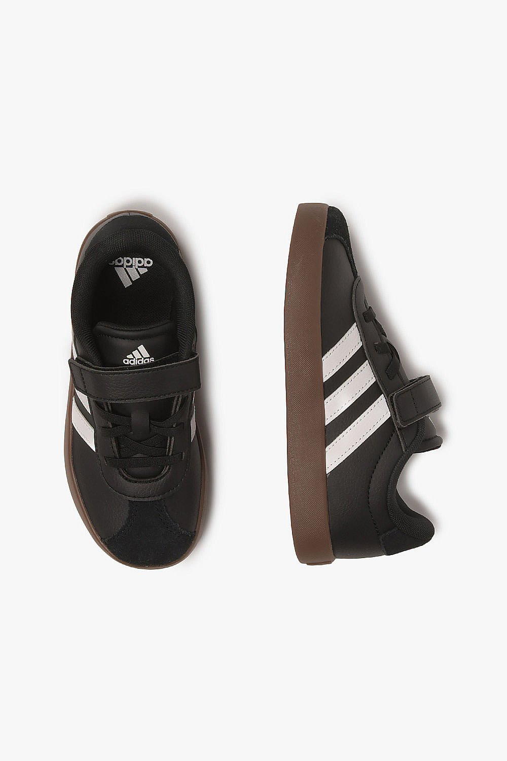 Tênis Adidas VL Court Infantil Preto 3