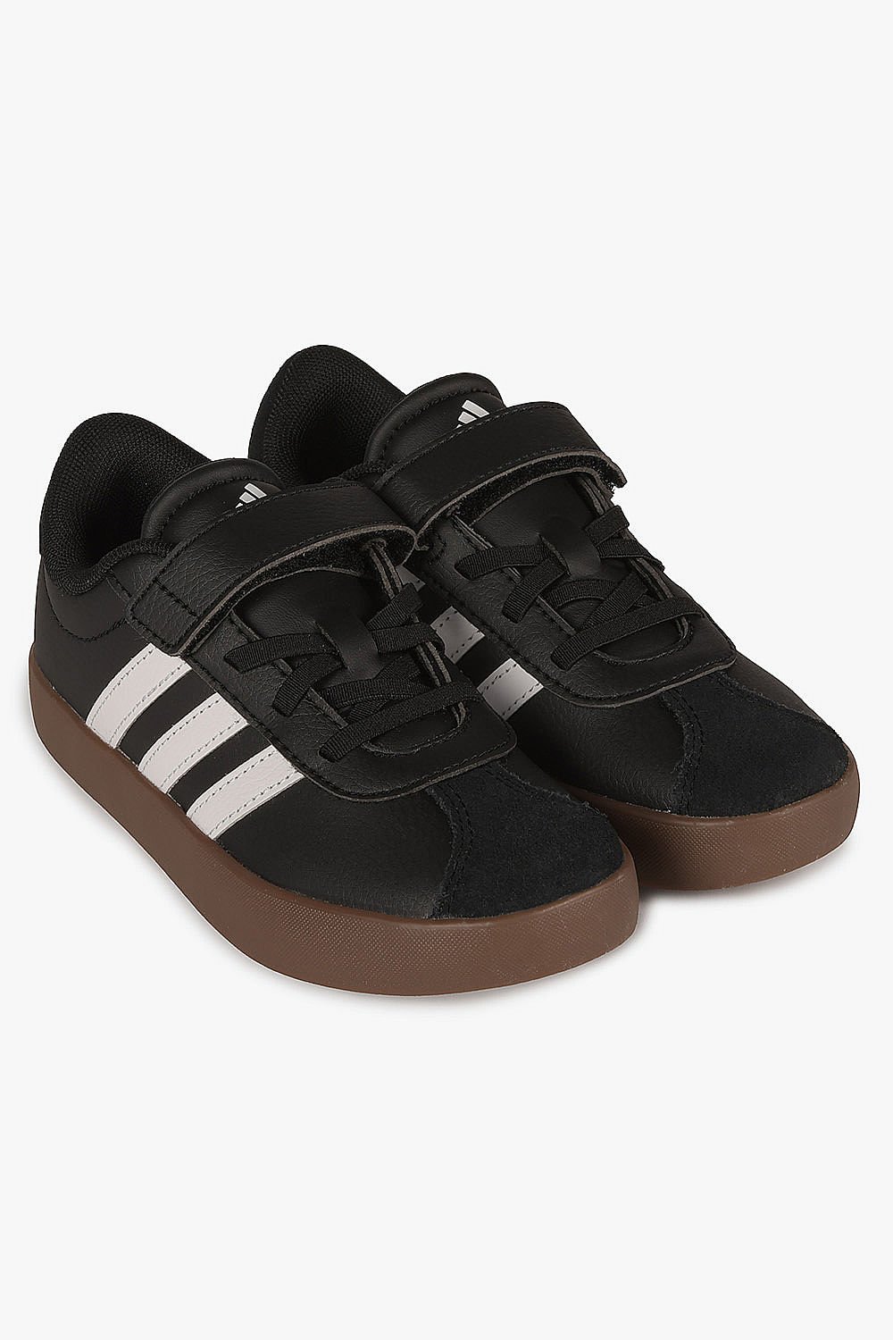 Tênis Adidas VL Court Infantil Preto 4