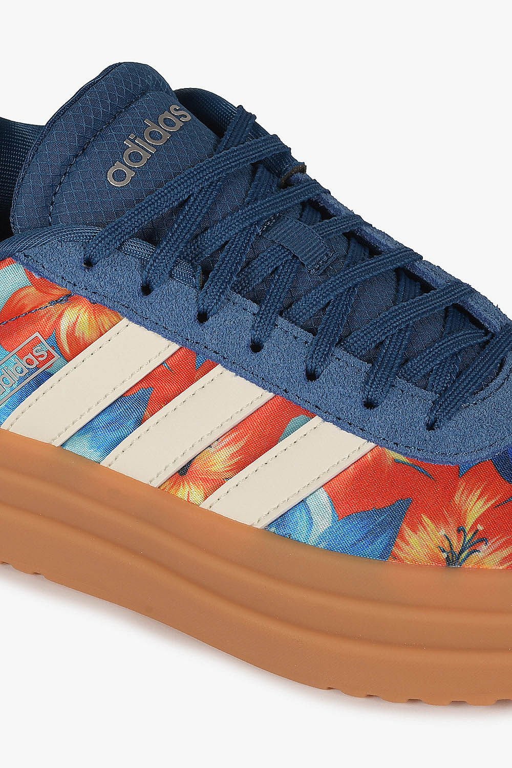 Tênis Adidas VL Court Bold Plataforma Feminino Azul 2