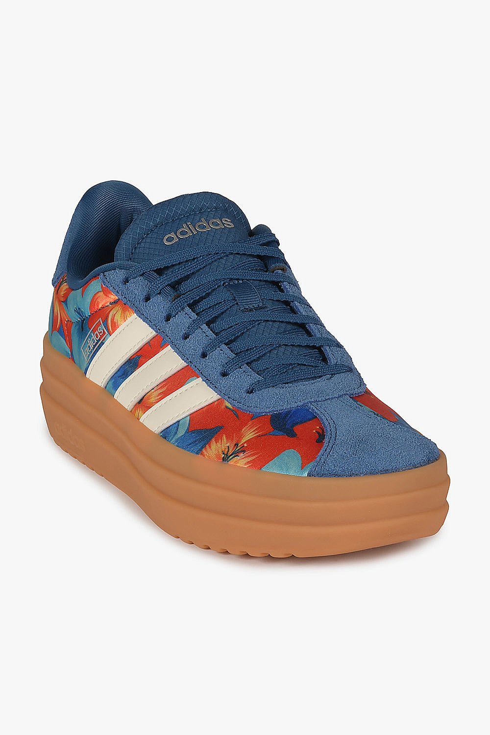 Tênis Adidas VL Court Bold Plataforma Feminino Azul 3