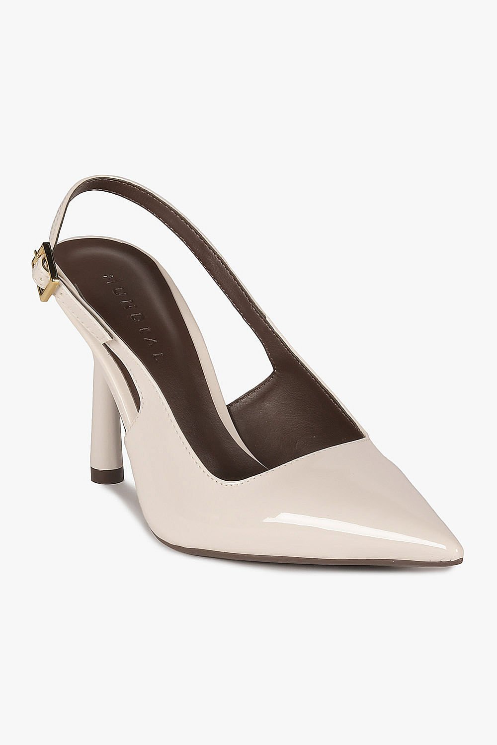 Scarpin Feminino Slingback Mundial Kyara Off White 4