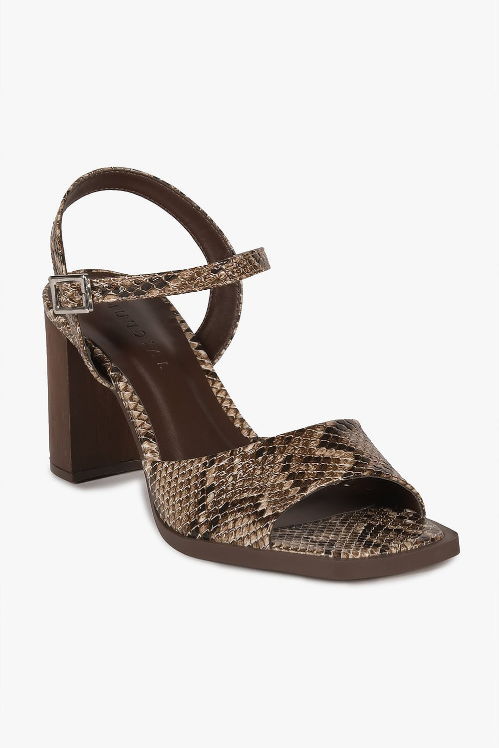 Sandália Feminina Salto Alto Mundial Juliette Animal Print 3