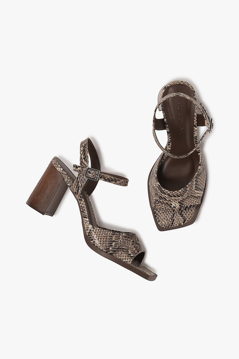 Sandália Feminina Salto Alto Mundial Juliette Animal Print 4