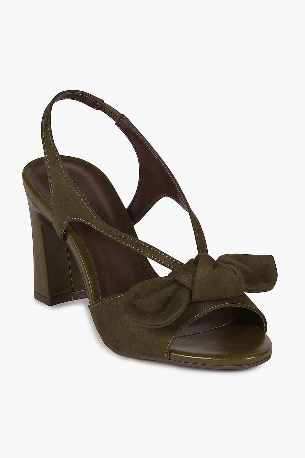 Sandália Feminina Salto Alto Mundial Liliane Verde 4