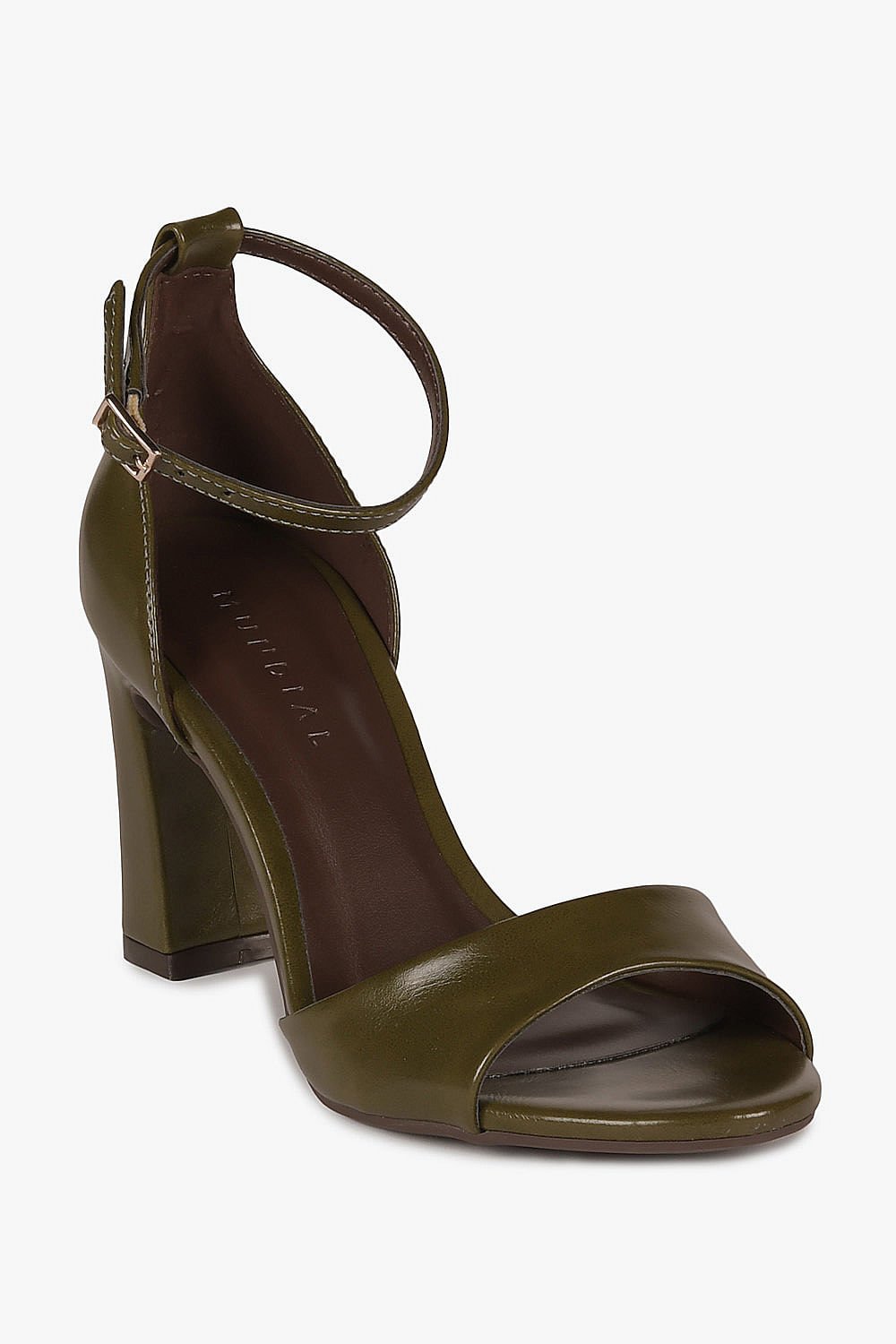 Sandália Feminina Salto Alto Mundial Constantina Verde 4