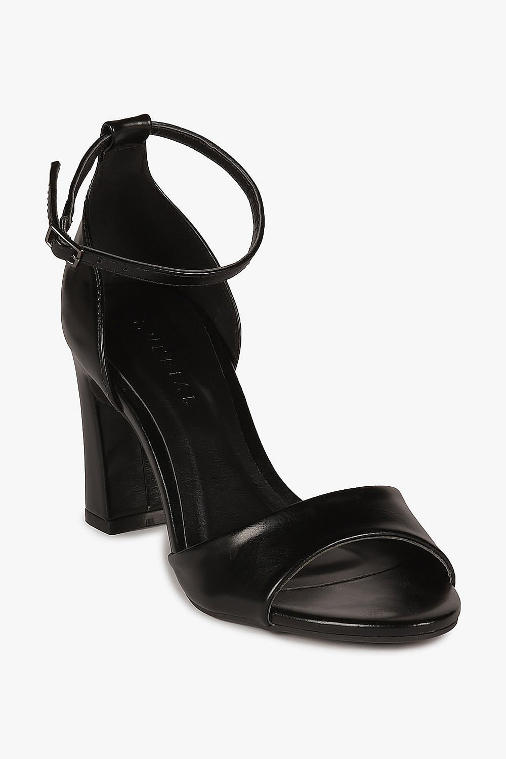 Sandália Feminina Salto Alto Mundial Constantina Preto 4