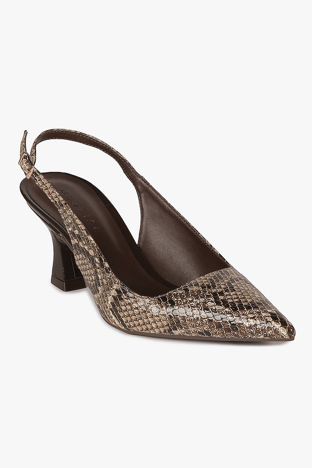 Scarpin Feminino Slingback Mundial Fatima Animal Print 4