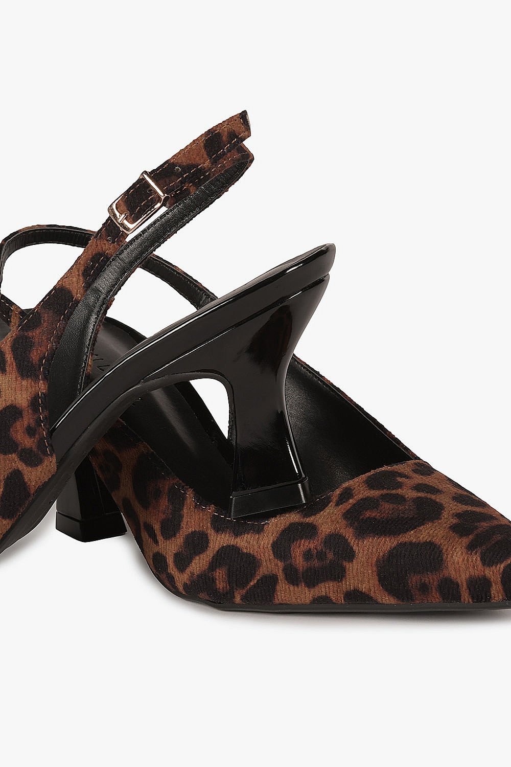 Scarpin Feminino Slingback Mundial Fatima Marrom 2