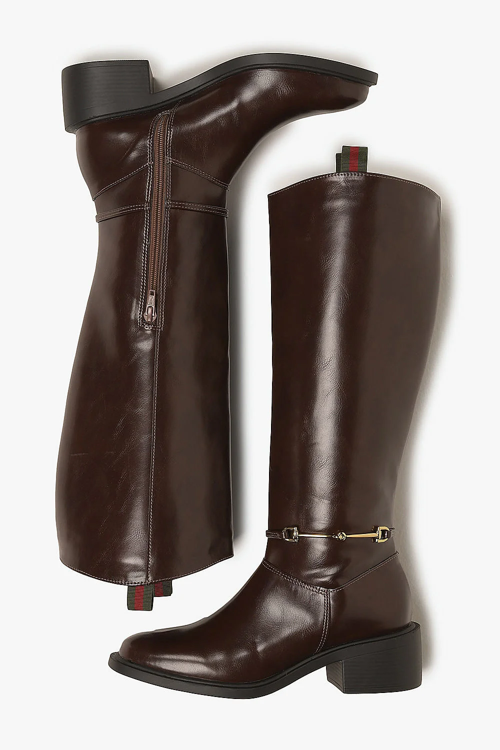 Bota Feminina Cano Alto Mundial Graciele Marrom 3