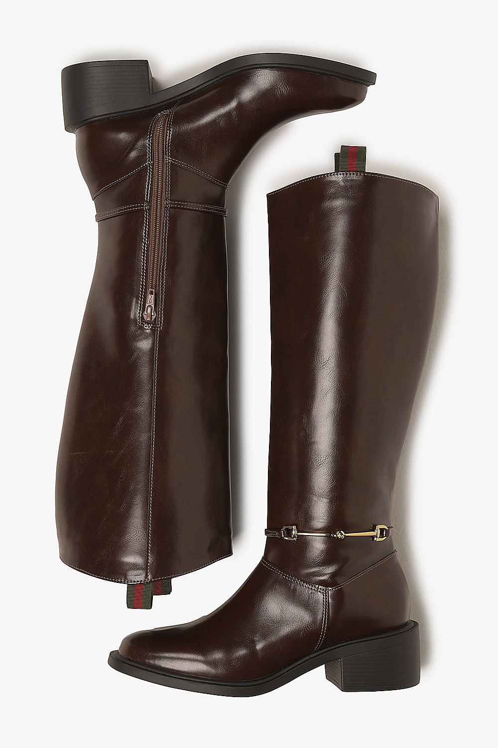 Bota Feminina Cano Alto Mundial Graciele Marrom 3