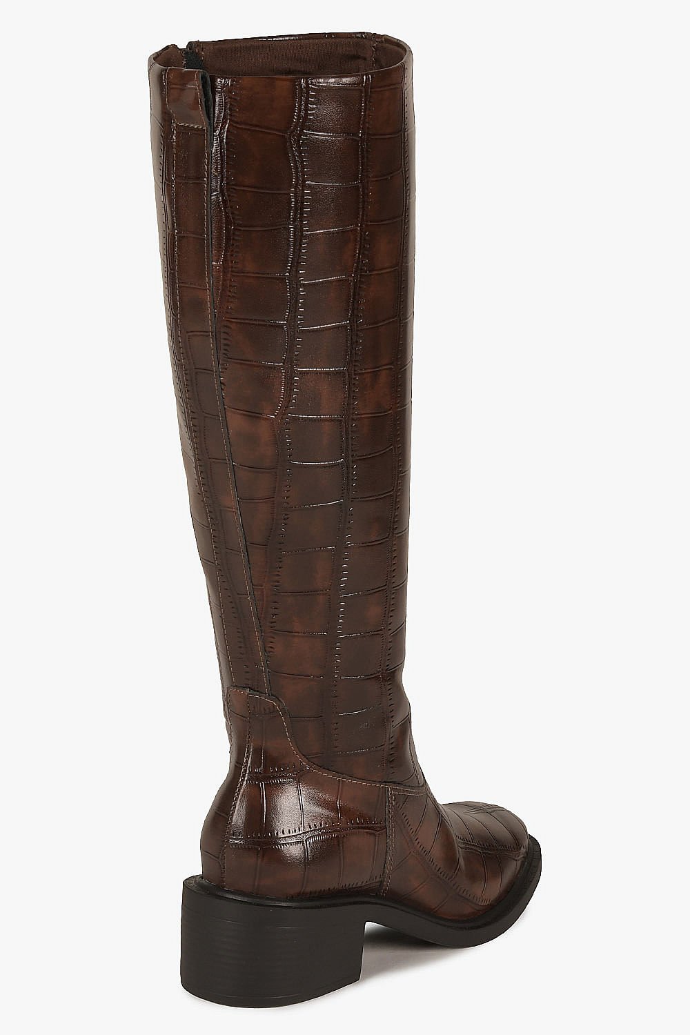 Bota Feminina Cano Alto Mundial Beatrix Marrom 2