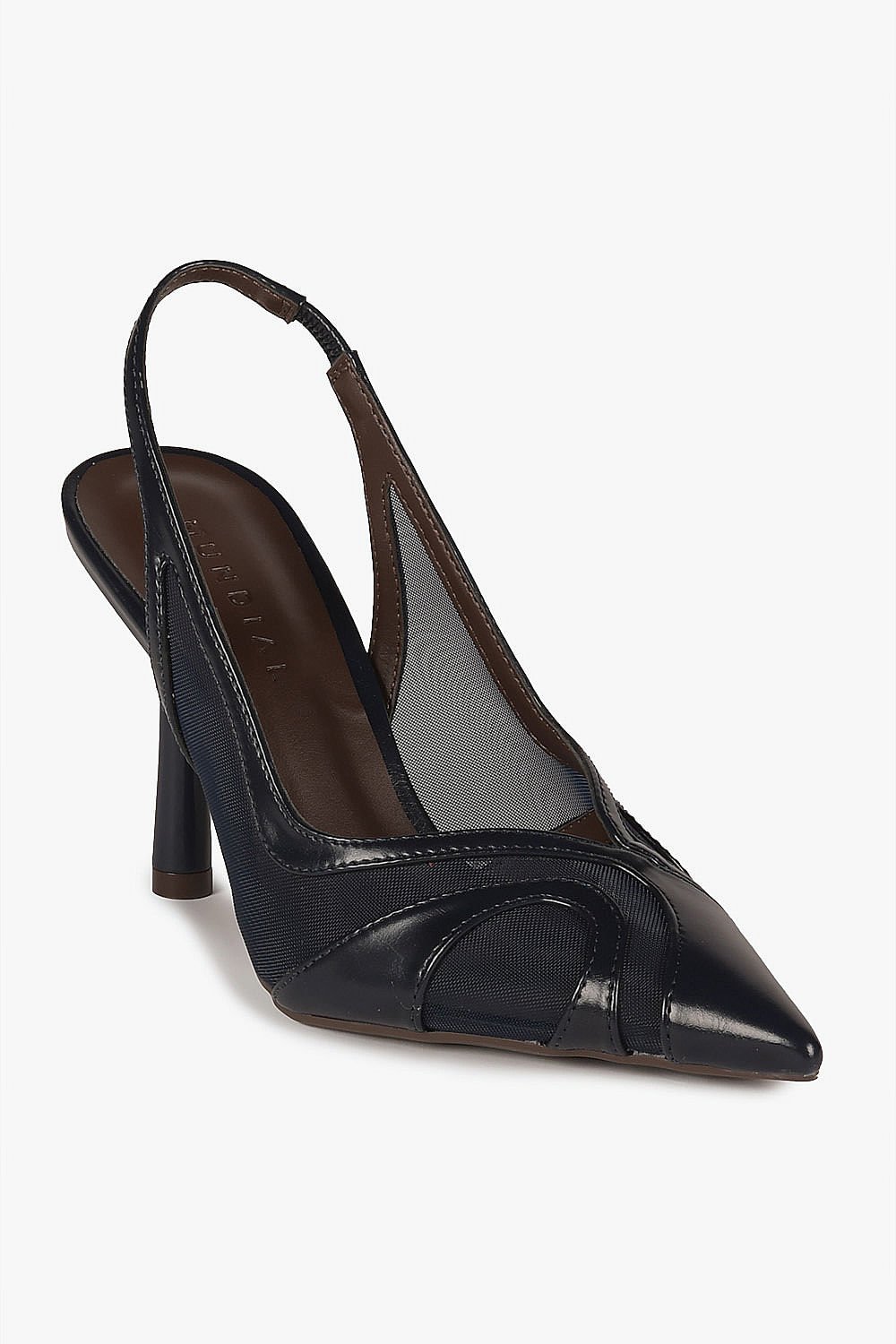 Scarpin Feminino Slingback Mundial Edna Preto 2