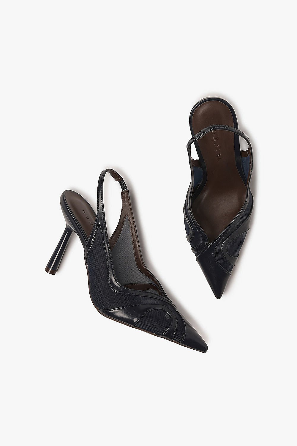 Scarpin Feminino Slingback Mundial Edna Preto 3