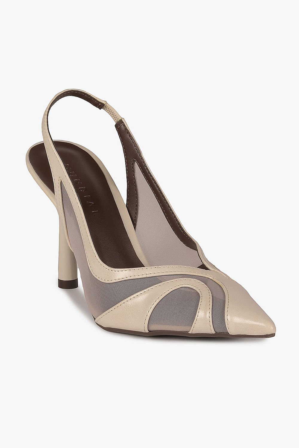Scarpin Feminino Slingback Mundial Edna Bege 2