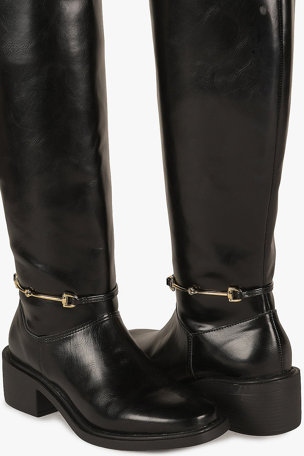 Bota Feminina Cano Alto Mundial Graciele Preto 2