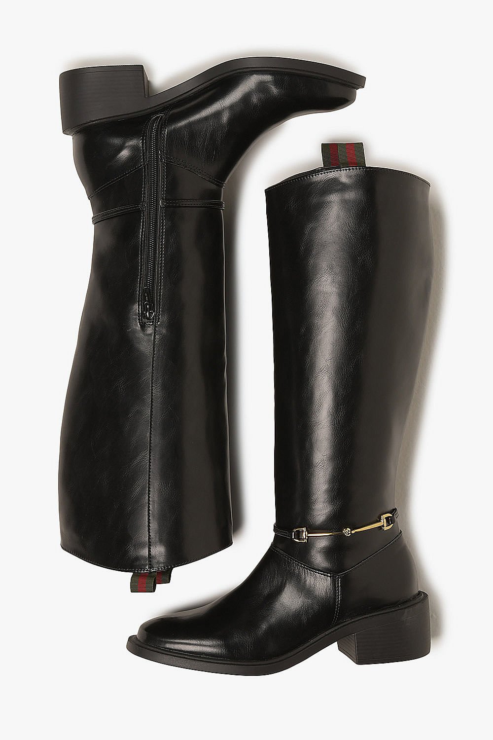 Bota Feminina Cano Alto Mundial Graciele Preto 3