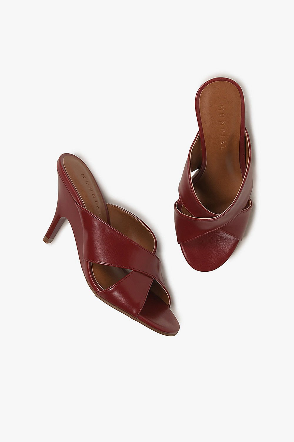 Tamanco Feminino Salto Baixo Mundial Margarita Vermelho 3