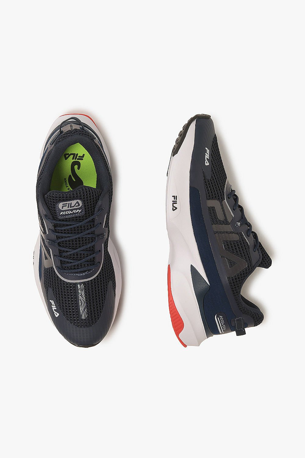 Tênis Fila Recovery Azul/Cinza 3