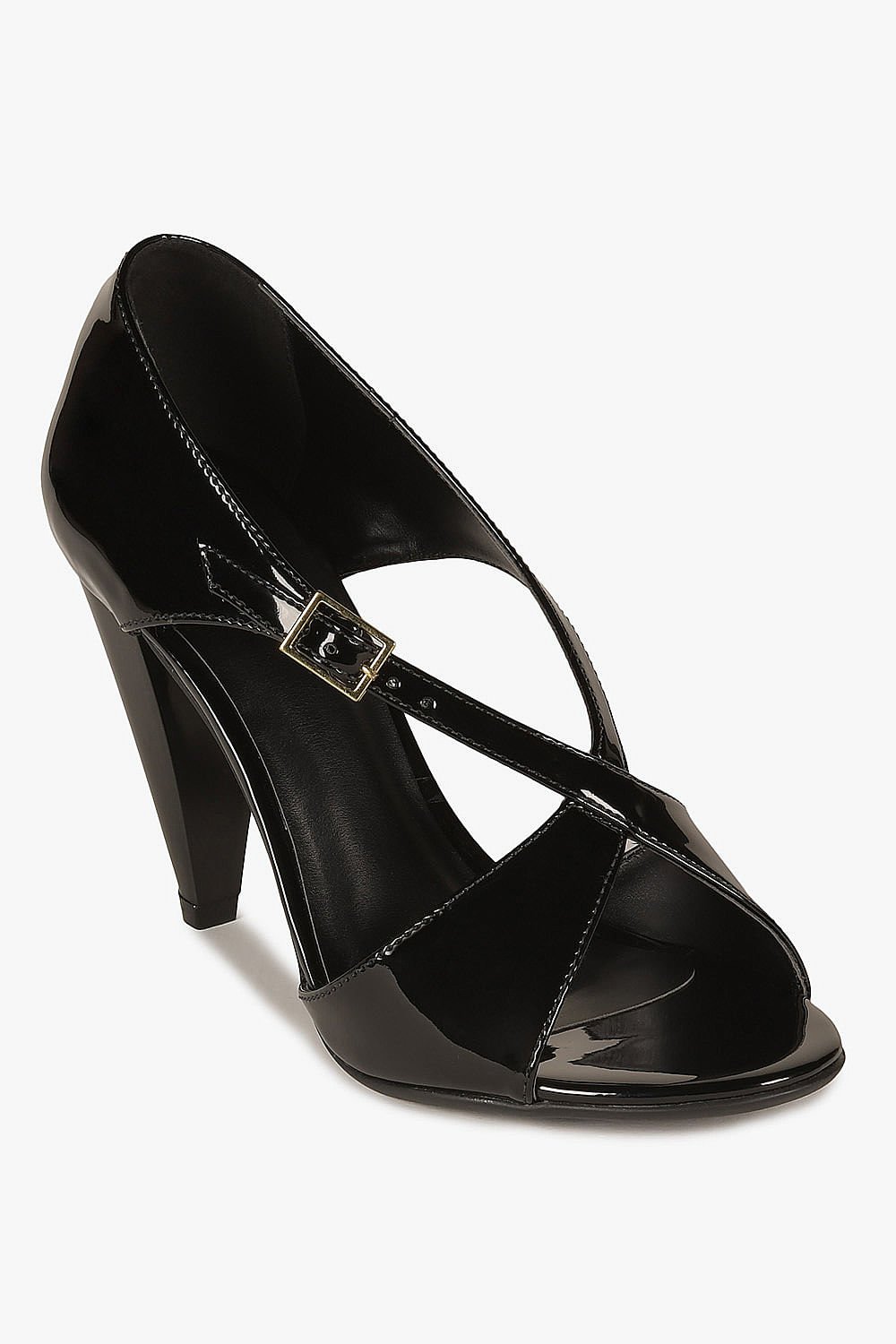 Sandália Feminina Salto Alto Mundial Kamyla Preto 4