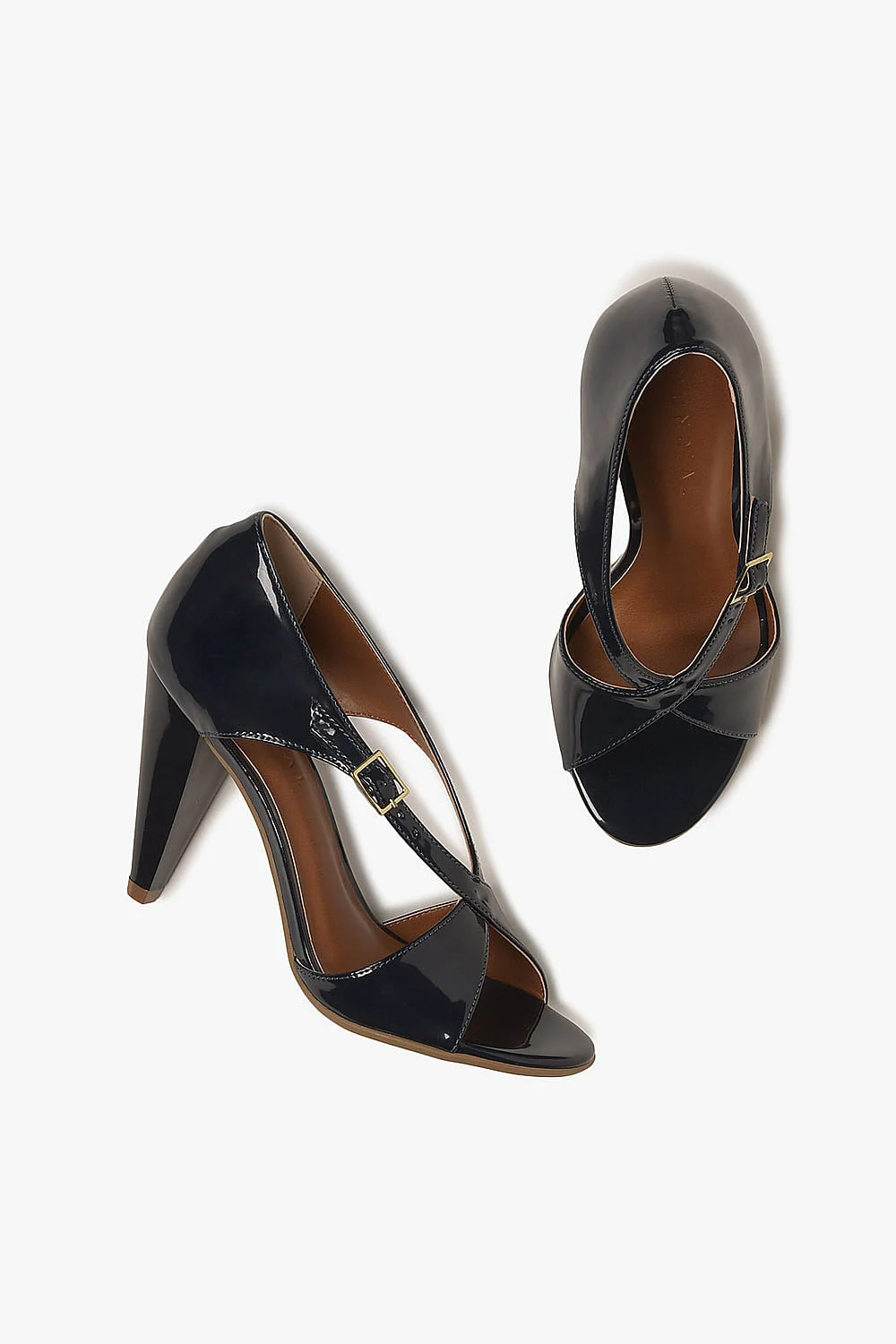 Sandália Feminina Salto Alto Mundial Kamyla Preto 3