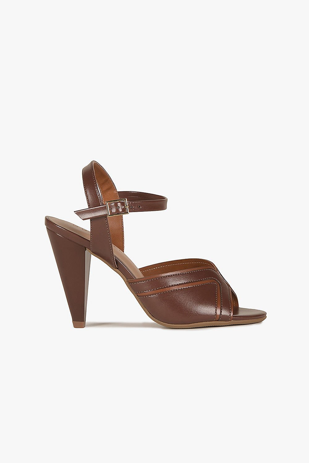 Sandália Feminina Salto Alto Mundial Alba