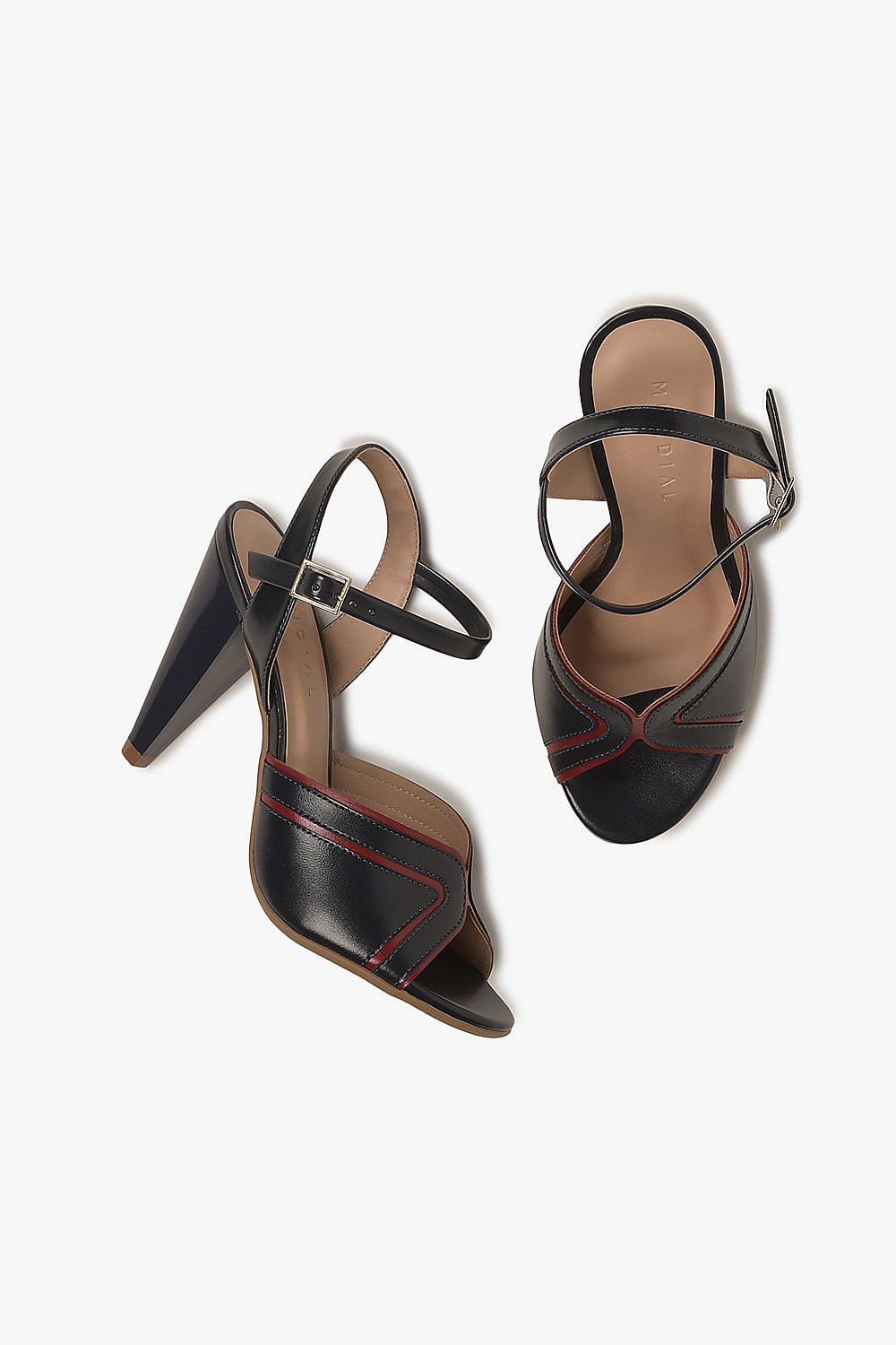 Sandália Feminina Salto Alto Mundial Alba Preto 3