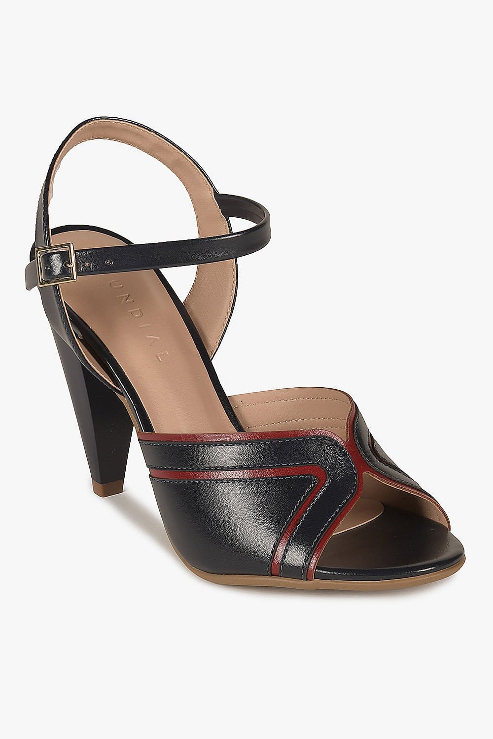 Sandália Feminina Salto Alto Mundial Alba Preto 4