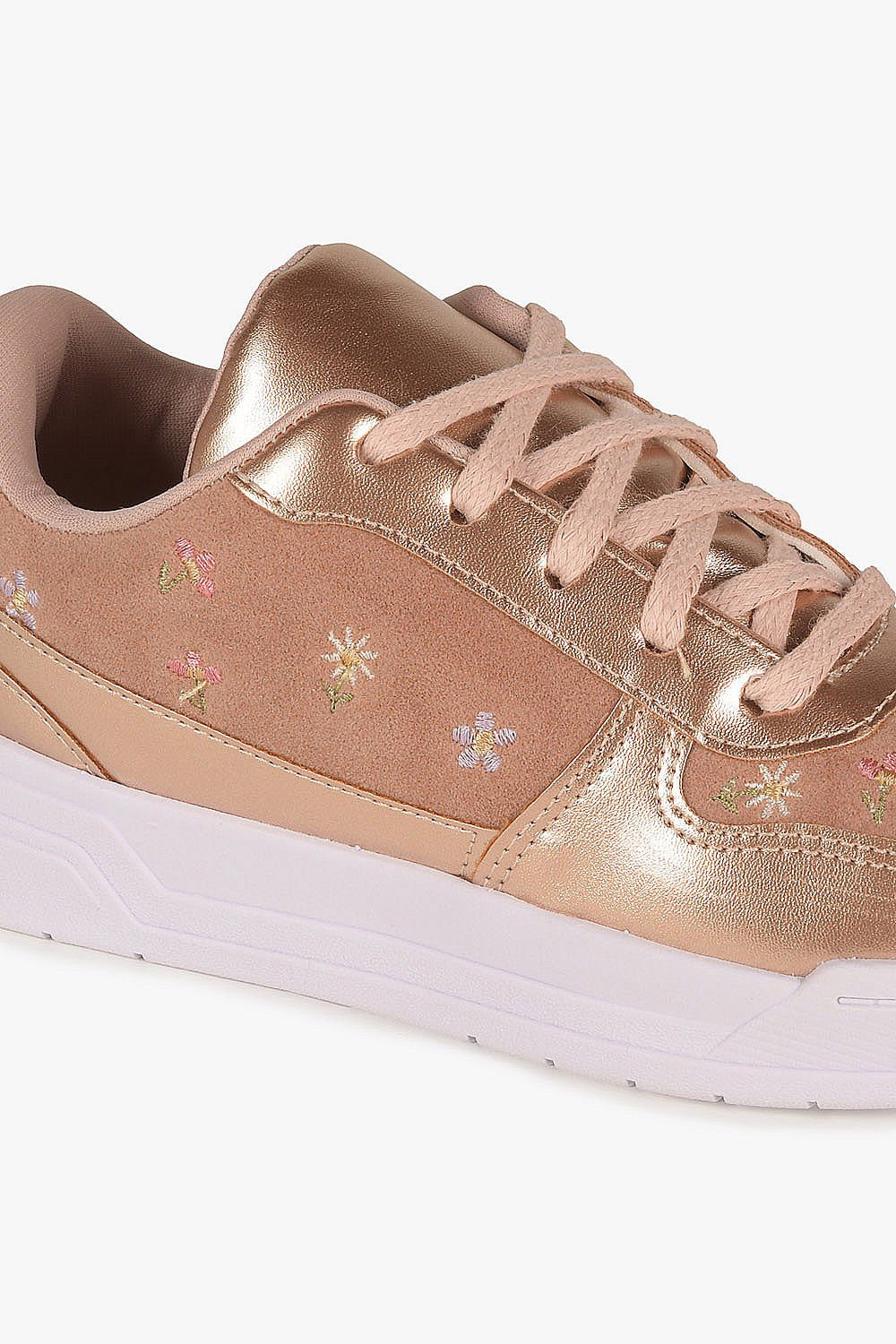 Tênis Infantil Pekilili Caca Marrom/Dourado 2