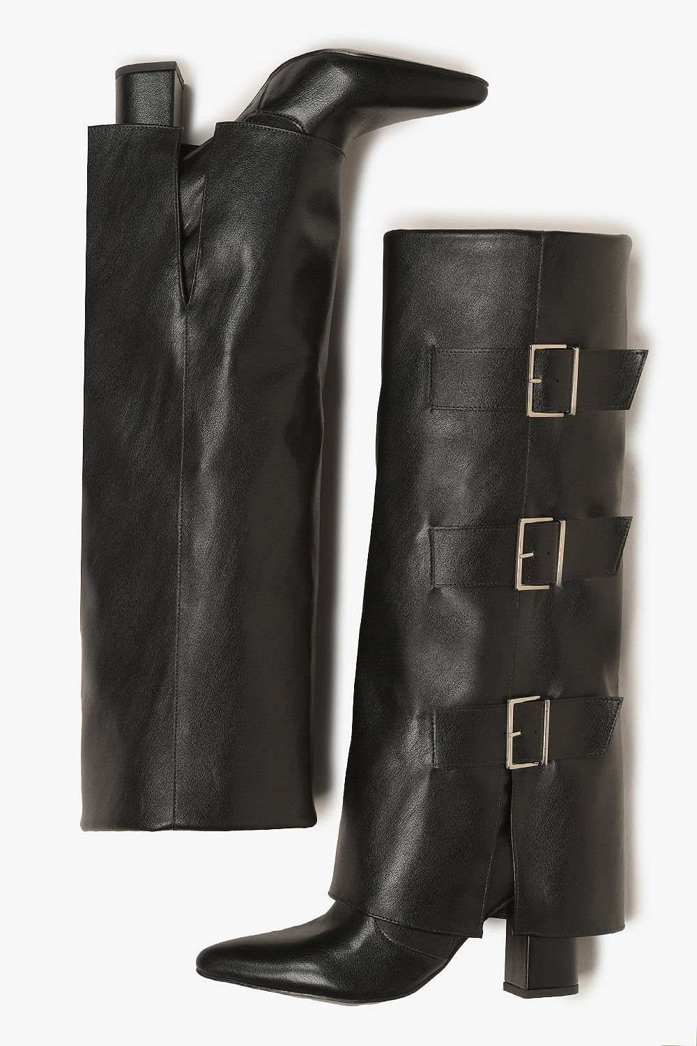 Bota Feminina Cano Longo Mundial Evangeline Preto 2